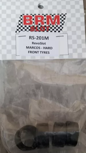 RS-201M RevoSlot MARCOS hard front tires x 4